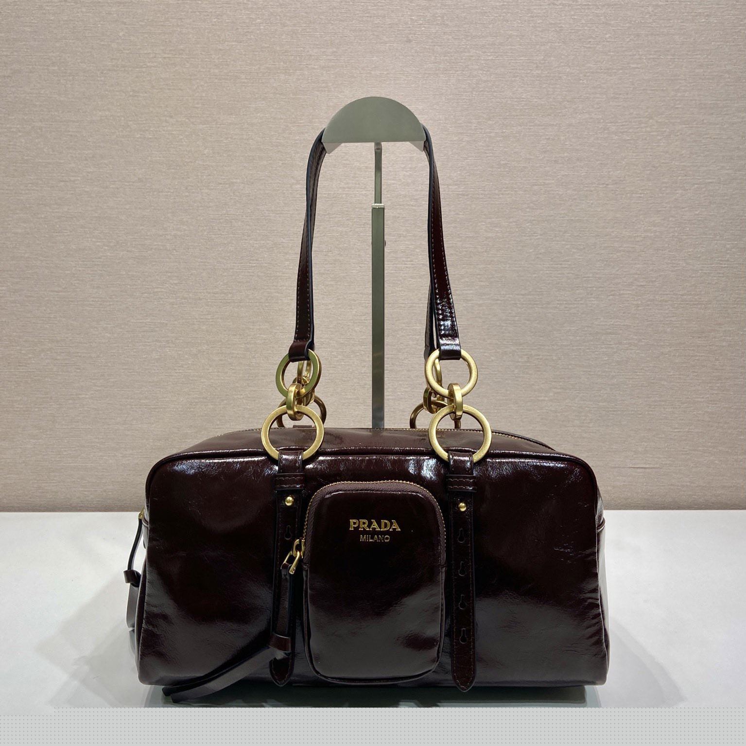 Pra*a top handle bags